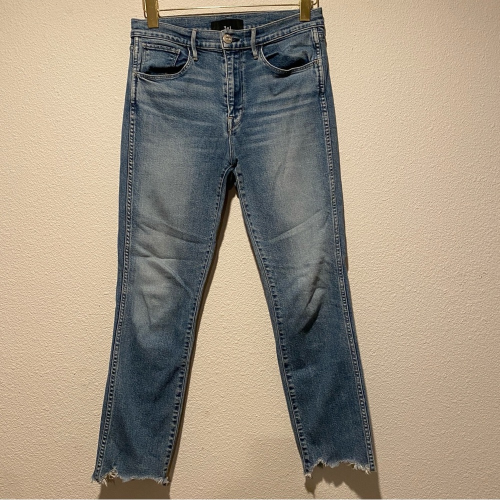3x1 Women’s‎ NYC Jeans Medium Wash Slim Fit Denim 35” Length